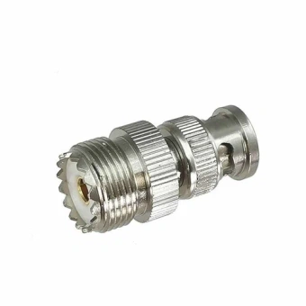 Переходник PL (папа) на BNC (папа) UHF вилка – BNC розетка от магазина РЭССИ